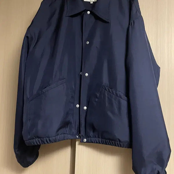 [BUNJANG] RAWKOS Silk Coach Jacket / [1] 뤡코즈 드라이버 자켓 실크 코치