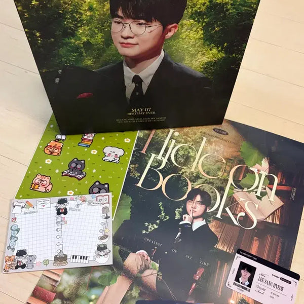 [BUNJANG] Faker Birthday Cafe Hide on Books Goods / 페이커 생일 카페 Faker cafe hide on books