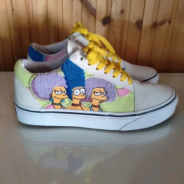 [BUNJANG] Vans x Simpsons Old Skool Collaboration Sneakers / 235mm 반스 x 심슨 올드스쿨 콜라보