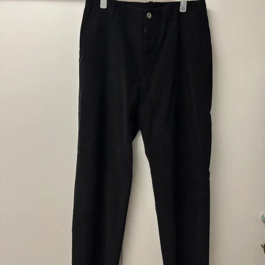 [BUNJANG] Kang J S (KJ&S) French Work Pants Black / 강정석 프렌치 워크팬츠