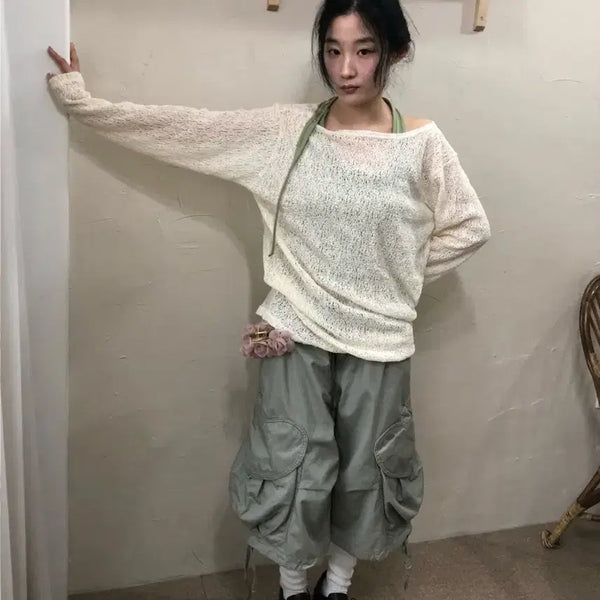 [BUNJANG] One Set Pants and Knit / 오네 바지 니트 세트로 팔아요 단독도 가능