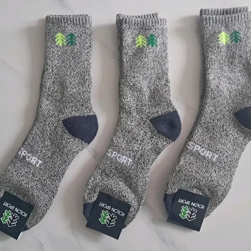 [BUNJANG] KOLONG Sport Hiking Socks - Double Bottom, Men's / 정품] 코오롱 KOLONG 스포츠 등산 양말 ㅡ이중바닥 남성용