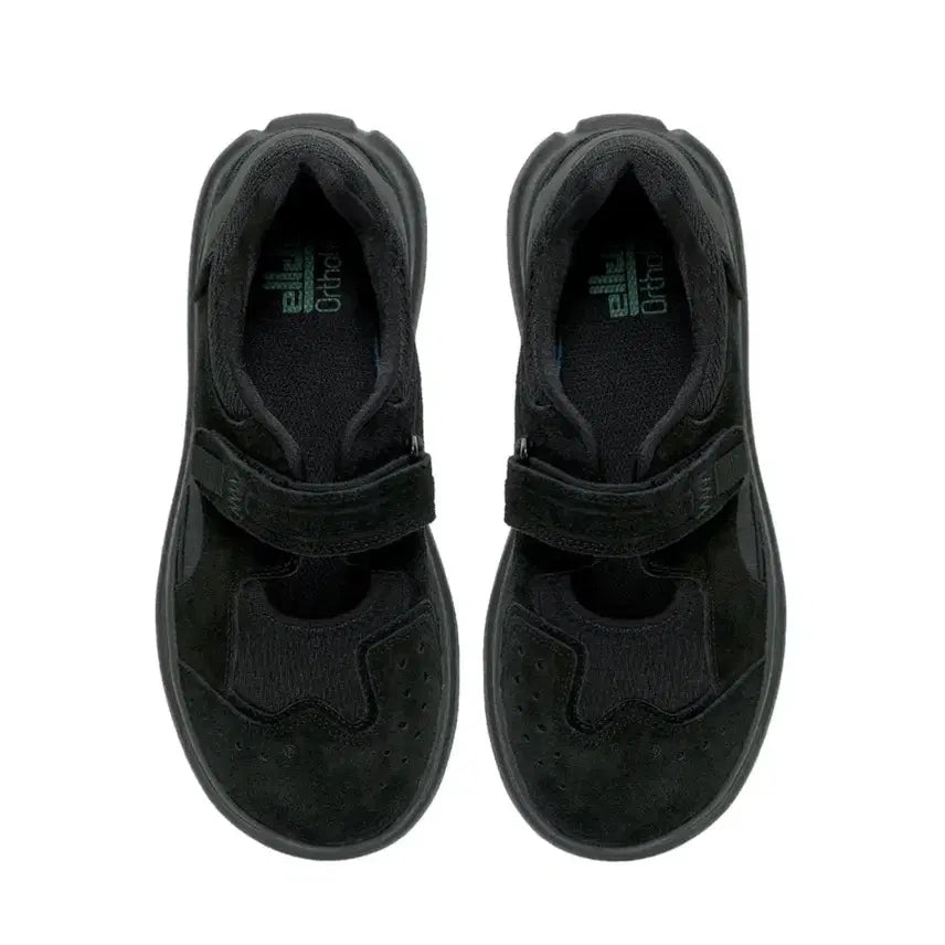[BUNJANG] EllDu Triple Black Sneakers / elldu Back yard Triple Black