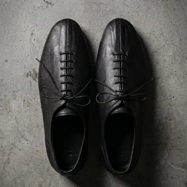 [BUNJANG] Firenze Atelier 5900 Sheep Black Vibram Derby Shoes (260) / [260] 피렌체아뜨리에 5900 [SHEEP BLACK] 비브람 더비