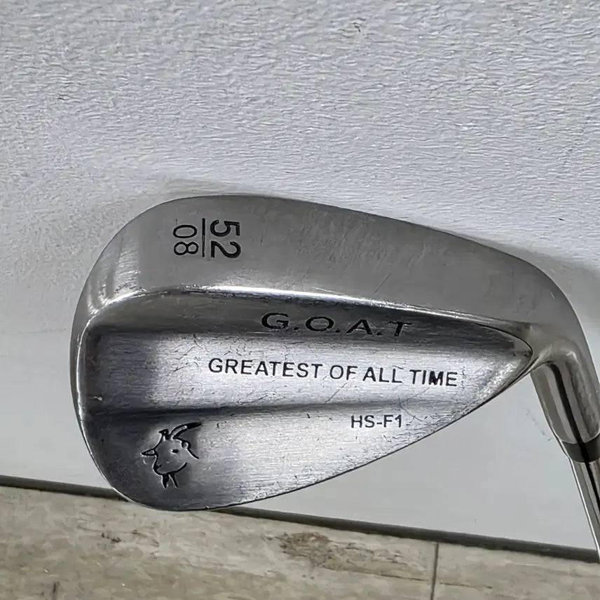 [BUNJANG] G.O.A.T HS-F1 Steel Sand Wedge Golf Clubs (52°, 56°) / G.O.A.T 고트 HS-F1 스틸 샌드웨지 골프클럽 52도 56도