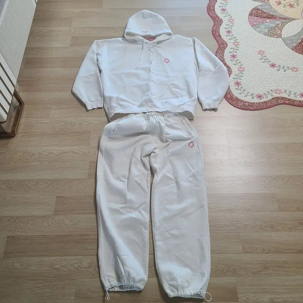 [BUNJANG] L-Size Lined Hoodie and Pants Set / 후드 셋업 판매