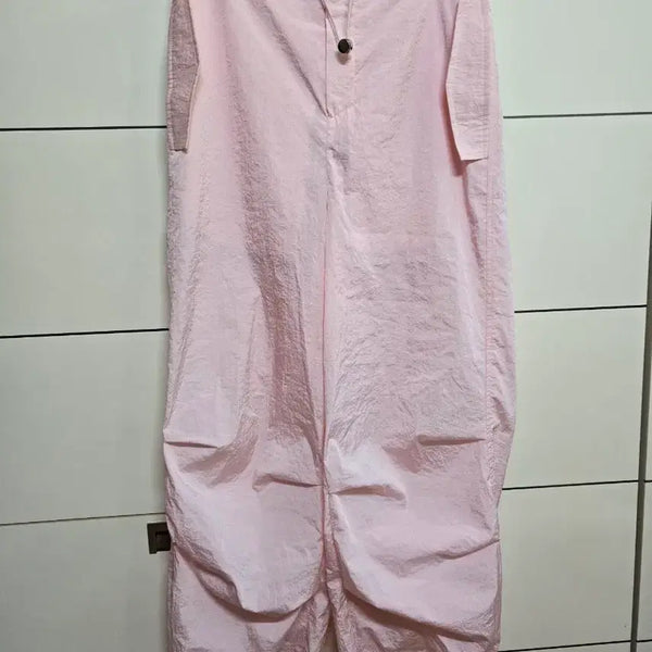 [BUNJANG] Clu Too (CLUTOO) Parachute Pants Strawberry Milk / clu too(클루투) 파라슈트 딸기우유 바스락 팬츠