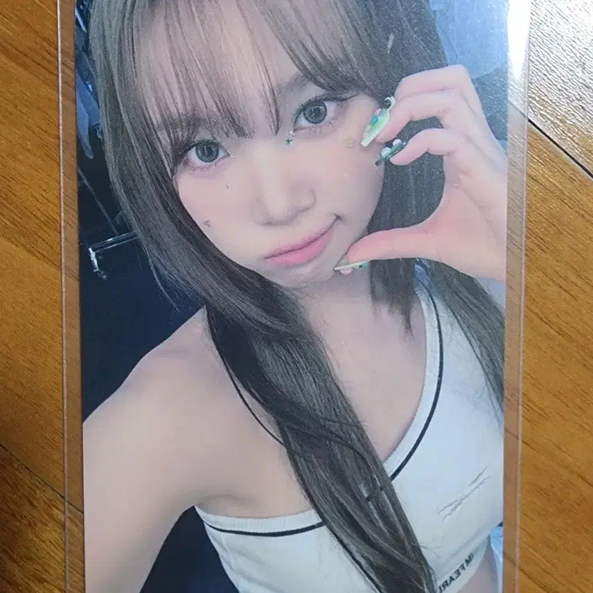 [BUNJANG] Le Sserafim Kim Chaewon EASY Soundwave Lucky Draw Photocard / [판매] 르세라핌 김채원 이지 사웨 럭드 포카