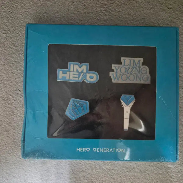 [BUNJANG] Im Young Woong "Heroic Era" Badge Set (Sealed) / 임영웅 영웅시대 배지세트 미개봉 새상품