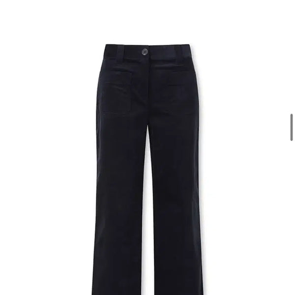 [BUNJANG] TOPTEN Corduroy Wide Pants Dark Navy (Size 30) / DNV 다크네이비 코듀로이 와이드 팬츠 탑텐 30