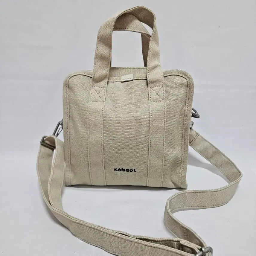 [BUNJANG] Kangol Cotton Mini Cross Bag / 캉골 코튼 미니 크로스백