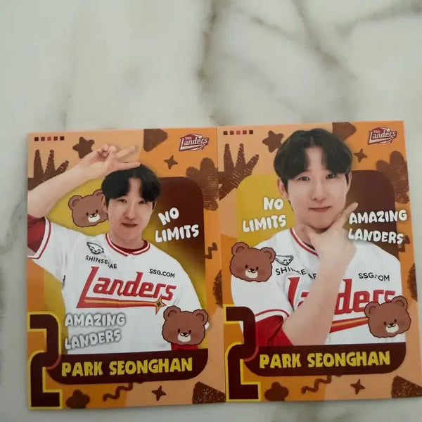 [BUNJANG] SSG Landers Official Moments Card Park Sung Han (2 Types) / 2026 SSG 랜더스 오피셜 모먼츠카드 (박성한 2종)