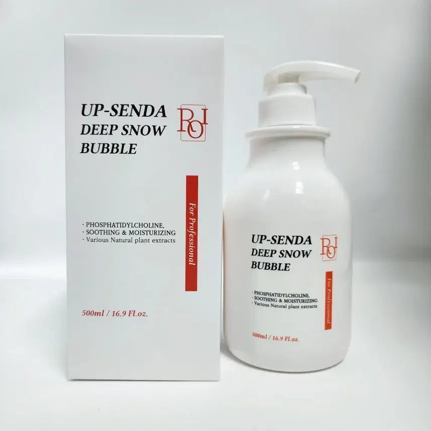 [BUNJANG] UpSenda Deep Snow Bubble Cleanser 500ml / 업센다 딥 스노우 버블 클렌저  500ml 미개봉 무료배송