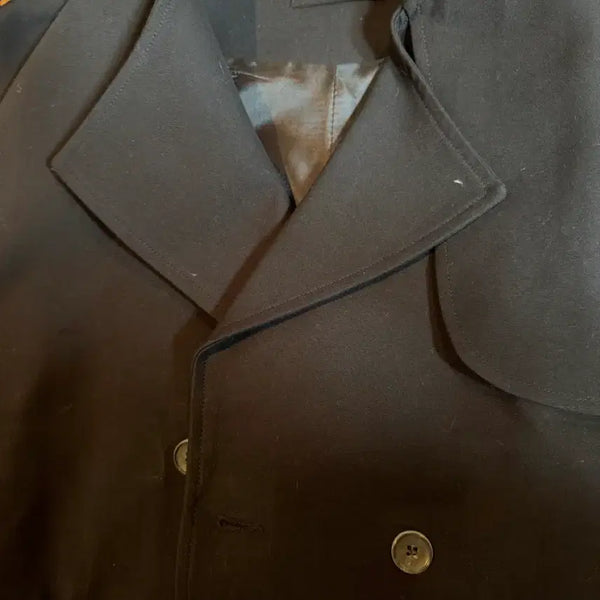 [BUNJANG] BY SSINY Black Trench Coat Vest / [BY SSINY] 바이씨니 블랙 트렌치 코트