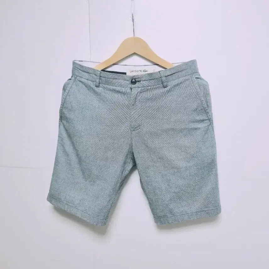 [BUNJANG] Lacoste Men's Casual Mélange Shorts / 남성 정가128000원 라코스테 캐주얼 멜란지 반바지 바지 팬츠