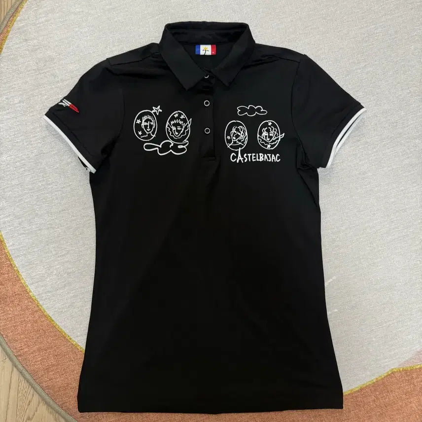 [BUNJANG] Castelbajac Women's Golf T-Shirt Size 85 / 까스텔바작 여성 골프 티셔츠 85사이즈