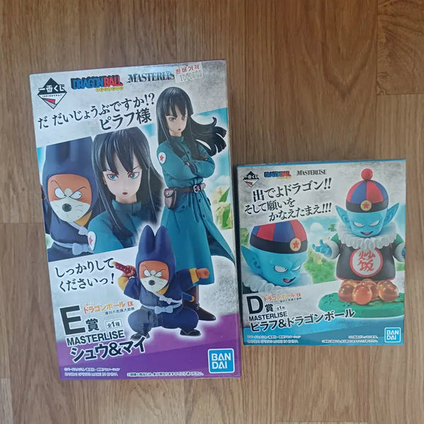 [BUNJANG] Dragon Ball EX Ichiban Shoji Piraf D Prize & Shumai E Prize Set (Unsealed) / 드래곤볼 EX 제일복권 피라후 D상 슈마이 E상 일괄[미개봉]