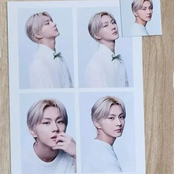 [BUNJANG] Mixsoon ENHYPEN Jungwon Four-Cut Photo Set / 믹순 엔하이픈 정원 Jungwon 네컷포토 증사 세트