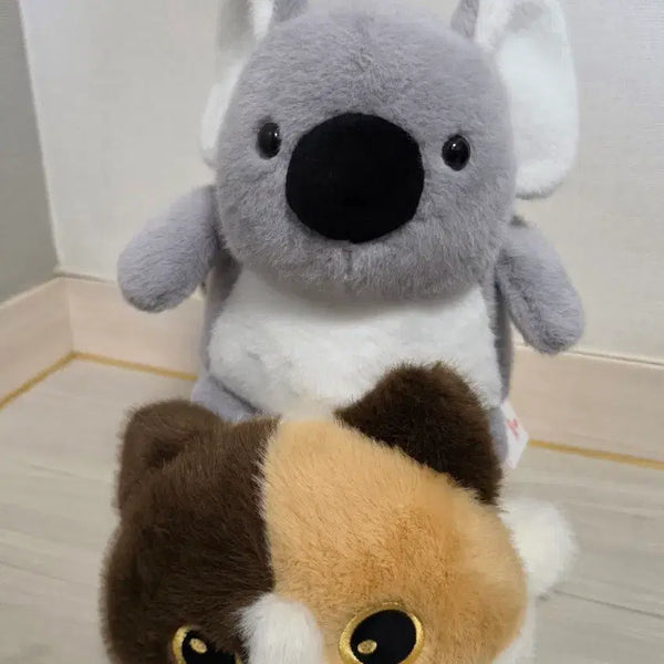 [BUNJANG] Jjang Arcade Stuffed Animals Bundle (Koala, Cat) / 짱오락실 인형 코알라,고양이 일괄