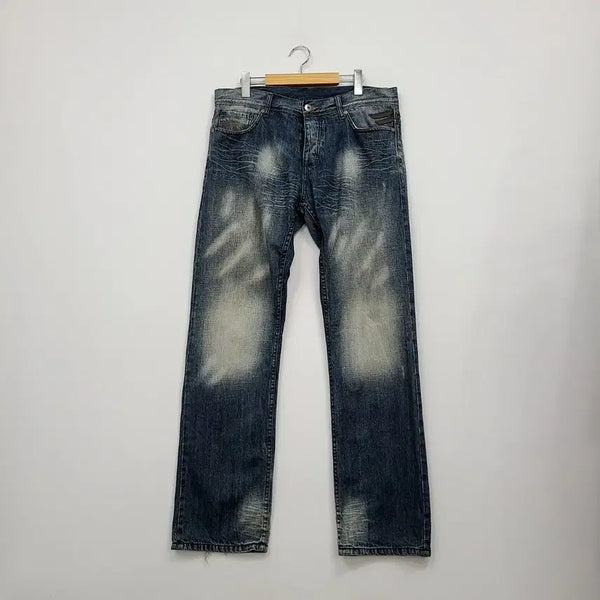 [BUNJANG] Armani Exchange Vintage Wash Denim Jeans / 아르마니 익스체인지 빈티지 워싱 데님 청바지/35/앨리스/1234