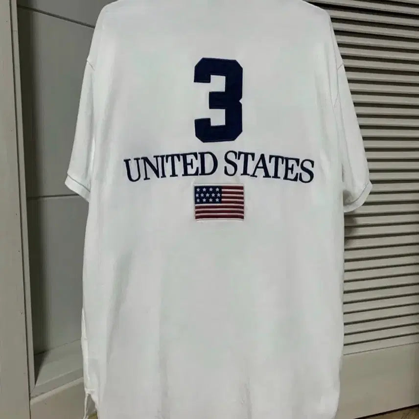 [BUNJANG] Polo Ralph Lauren Chief Keef Big Pony USA Flag T-Shirt / 폴로 치프키프 빅포니 성조기USA