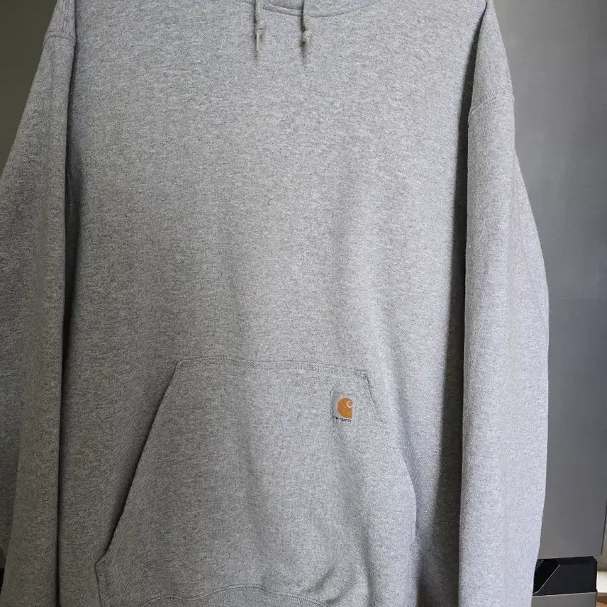 [BUNJANG] Carhartt Grey Hoodie / 칼하트 회색 후드티