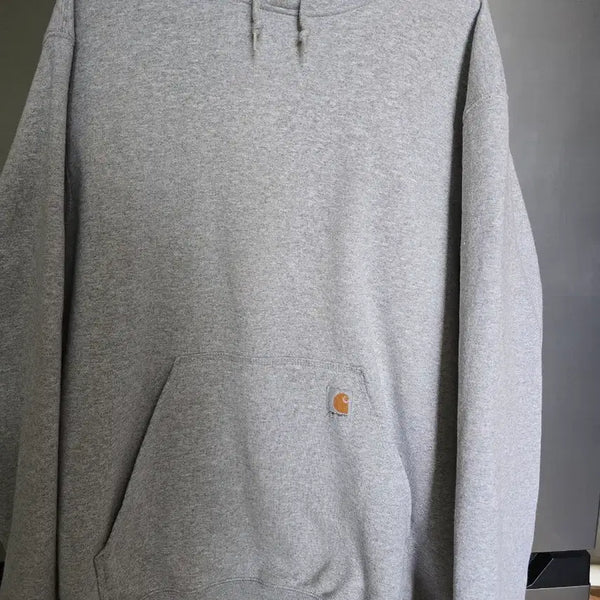 [BUNJANG] Carhartt Grey Hoodie / 칼하트 회색 후드티