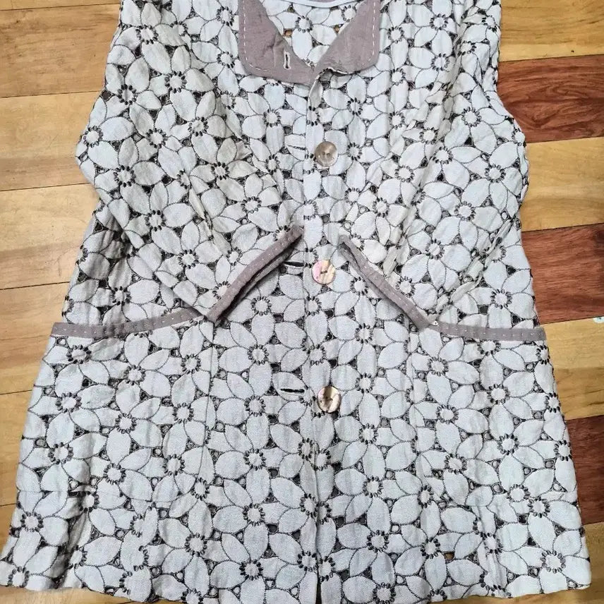 [BUNJANG] Madam Polla Floral Print Jacket Size 100 / Madam polla 꽃무늬 마자켓100
