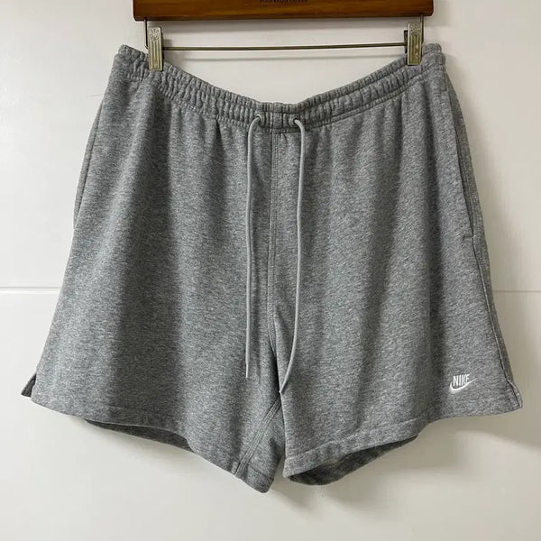 [BUNJANG] Nike Grey Embroidered Logo Shorts XL / 나이키 반바지
