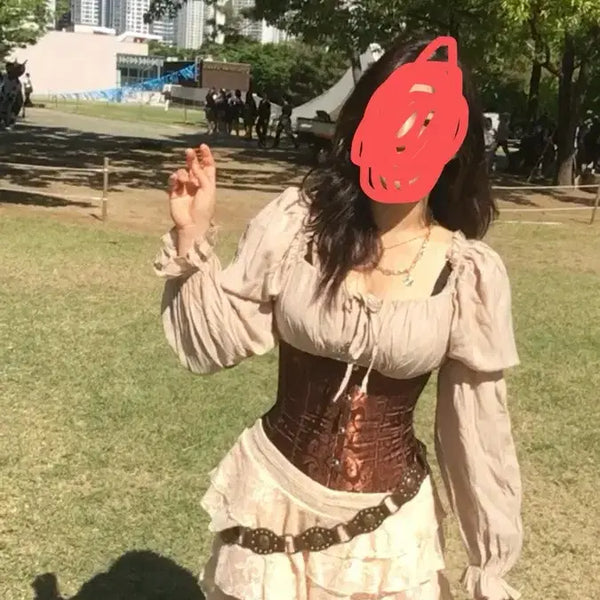 [BUNJANG] Cowgirl, Pirate, Bohemian Graduation Photoshoot Costume Rental / 카우걸/해적/보헤미안 졸사