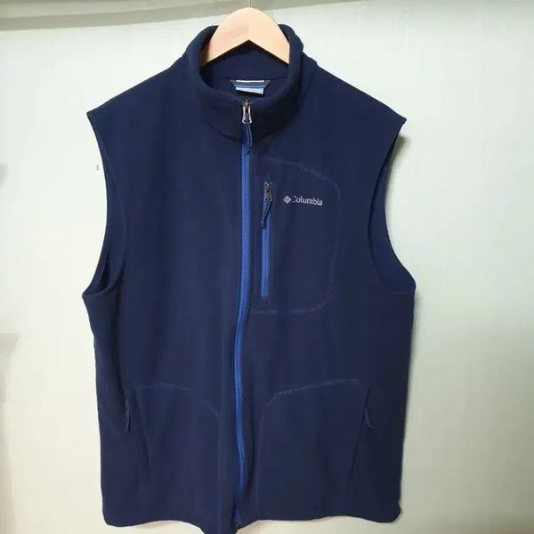 [BUNJANG] Columbia Fleece Vest Navy L / 콜롬비아 플리스 조끼 L