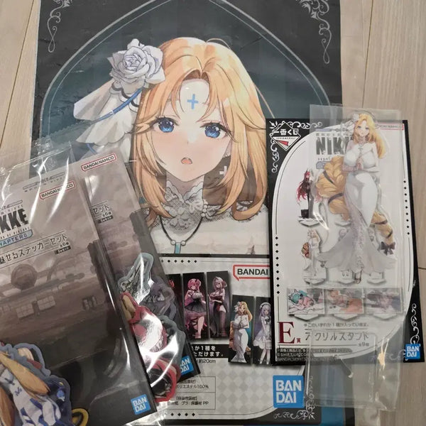 [BUNJANG] Nikke: Goddess of Victory Ichiban Kuji Chapter 6 Rapunzel Acrylic Stand & Visual Cloth Set / 제일복권 니케 챕터6 라푼젤 아크릴스탠드, 비쥬얼크로스 세트