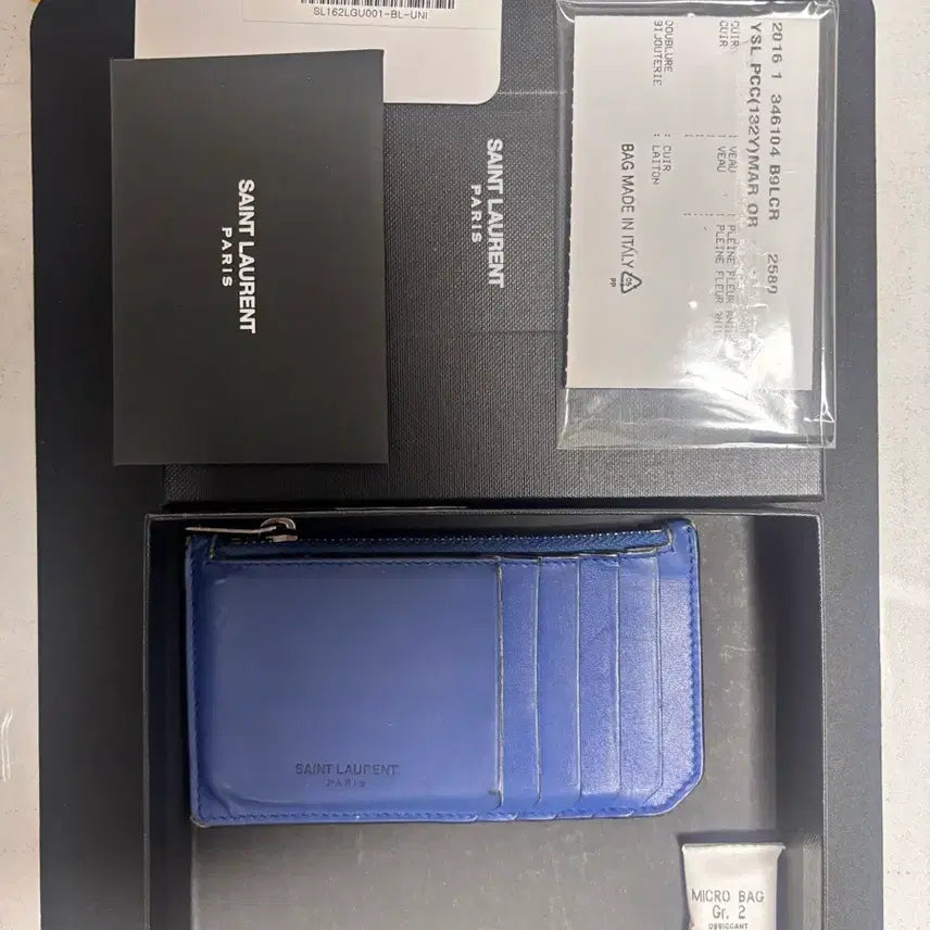 [BUNJANG] Saint Laurent Card Holder / 입생로랑 카드 지갑