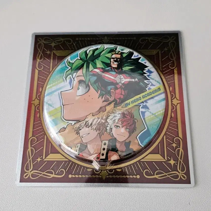 [BUNJANG] My Hero Academia Jump Shop Big Can Badge - Sealed / [미개봉] 히로아카 나히아 점프샵 빅 캔뱃지