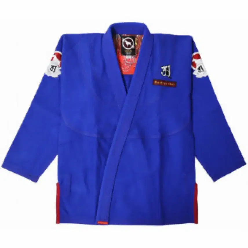 [BUNJANG] Bull Terrier Asura Jiu-Jitsu Gi Blue A1 / 불테리어 도복 아수라 블루 A1