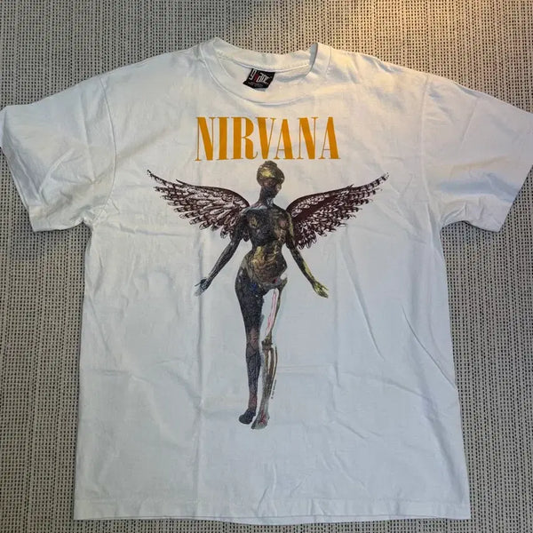 [BUNJANG] Nirvana Band T-Shirt XL / 너바나 밴드티셔츠 xl