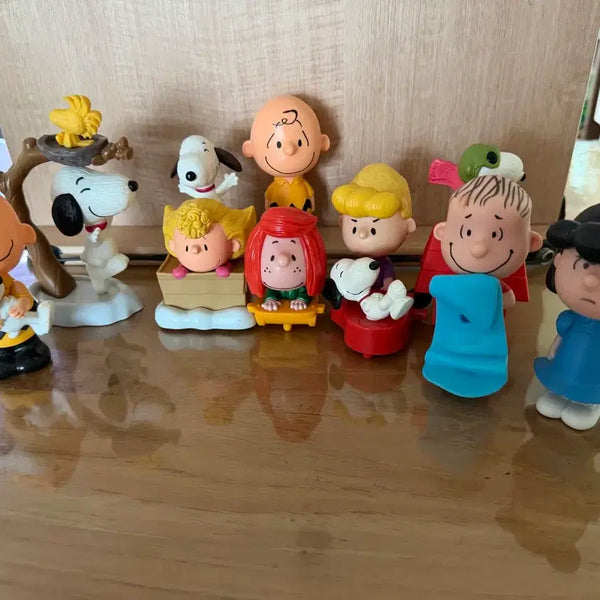 [BUNJANG] Snoopy McDonald's Vintage Figure Set (9 Types) / 스누피 맥도날드 고전 피규어 9종일괄