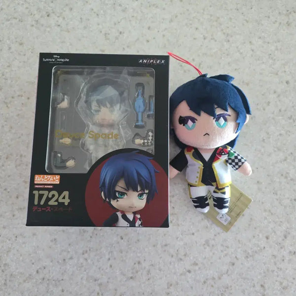 [BUNJANG] Twisted-Wonderland Deuce Nendoroid & Dorm Uniform Mascot Plush Bundle / 트위스테 듀스 넨도로이드 넨도 + 기숙사복 마스코트 누이 일괄