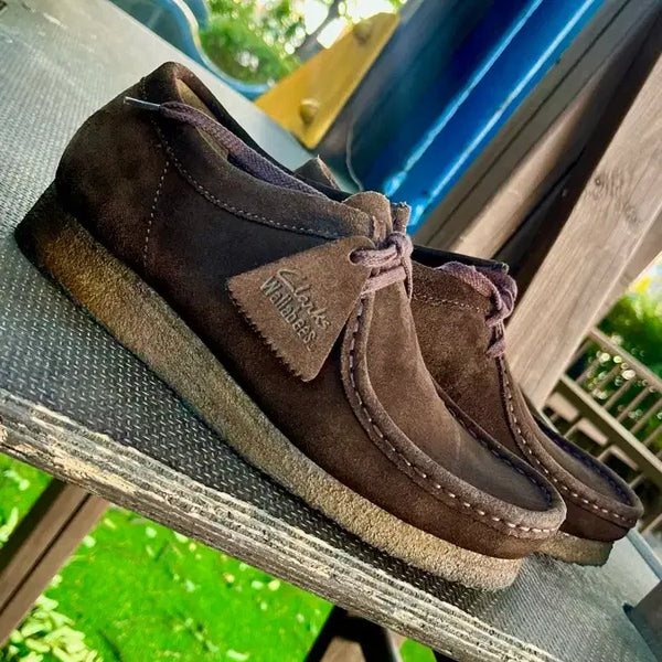 [BUNJANG] Clarks Wallabee Brown Suede Shoes UK 6.5 / 클락스 왈라비 브라운 스웨이드 uk 6.5 260mm