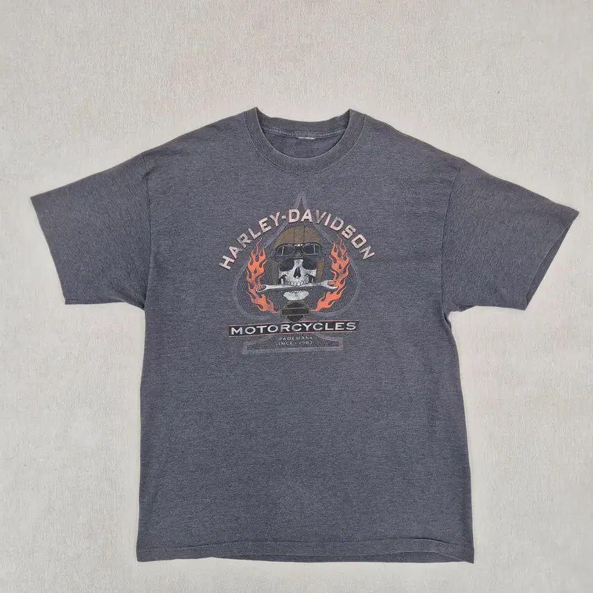 [BUNJANG] Harley-Davidson T-Shirt / 할리데이비슨 반팔티 가슴단면 58cm