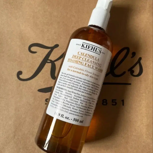 [BUNJANG] Kiehl's Calendula Deep Cleansing Foaming Face Wash 500ml / 키엘 카렌듈라 워시 클렌져 500ml