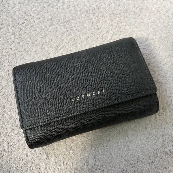 [BUNJANG] Lovecat Bifold Wallet / 러브캣 반지갑