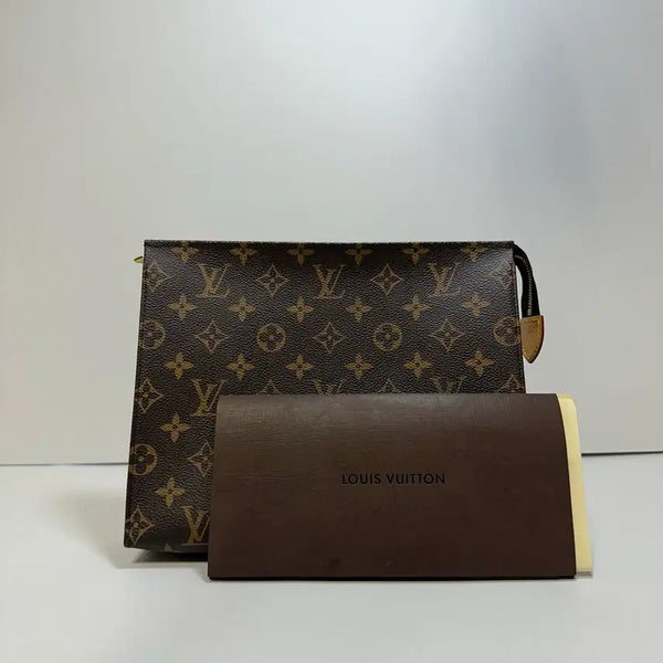 [BUNJANG] Louis Vuitton Pouch Toilette 26 Monogram Canvas (M47542) S+ Condition with Invoice / 할인 [S+/인보이스] 루이비통 포쉐 토일렛 26