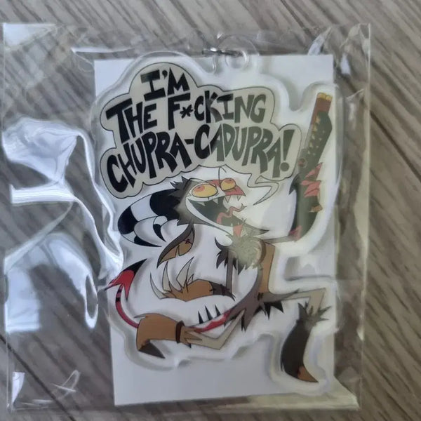 [BUNJANG] HELLUVA BOSS Blitz Chupacabra Acrylic Keyring / 헬루바보스 공식굿즈 블리츠 추파카브라 아크릴 키링