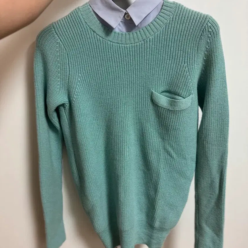 [BUNJANG] Sacai Layered Knit Shirt / (정품) Sacai 사카이 셔츠 레이어드 니트
