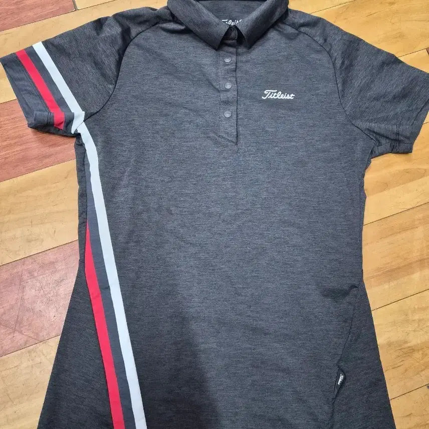 [BUNJANG] Titleist TourFit Women's Short Sleeve Golf T-Shirt Grey S / 타이틀리스트 투어핏여성 골프 반팔 티셔츠 그레이s