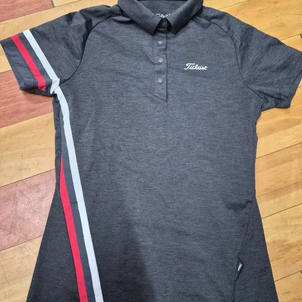 [BUNJANG] Titleist TourFit Women's Short Sleeve Golf T-Shirt Grey S / 타이틀리스트 투어핏여성 골프 반팔 티셔츠 그레이s