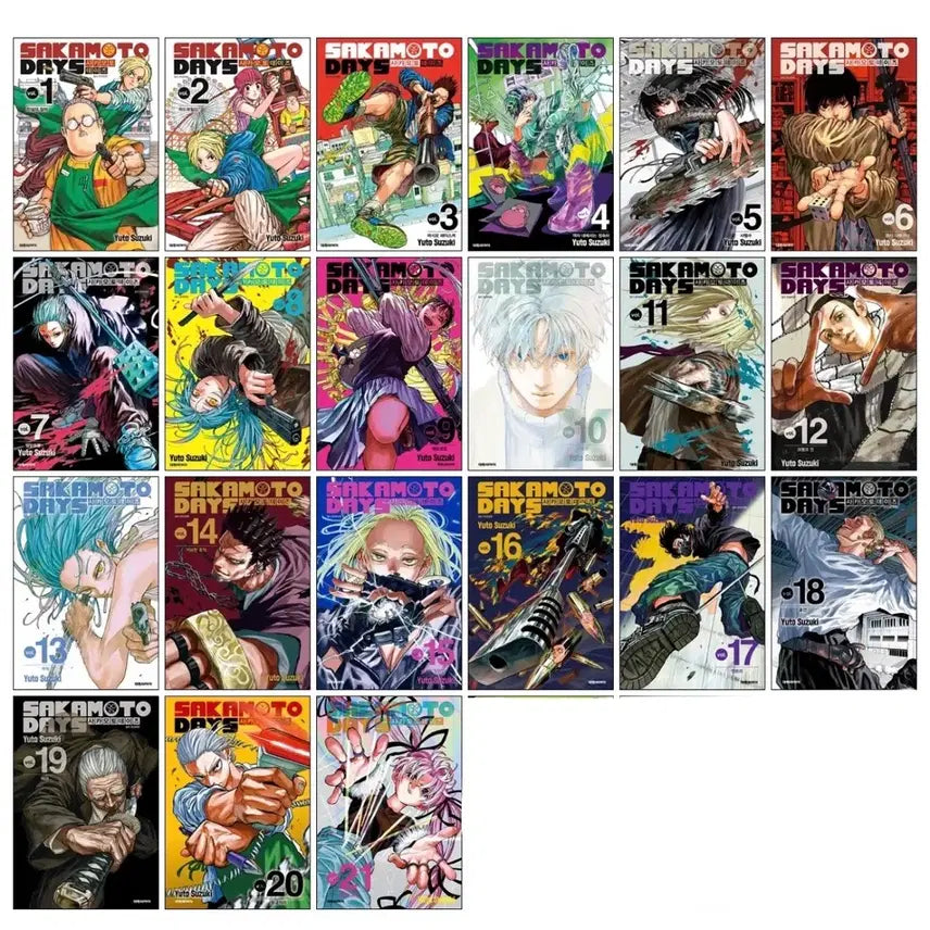 [BUNJANG] Sakamoto Days Manga Volumes 1-20 Set / 사카모토 데이즈 1~20권 세트