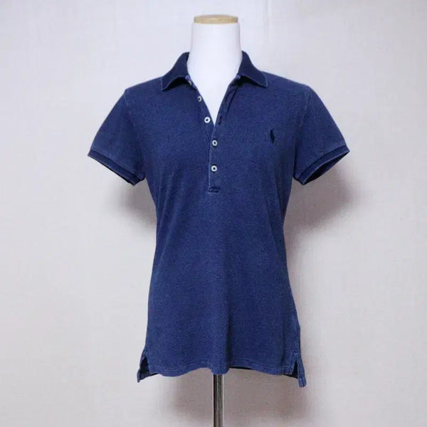 [BUNJANG] Polo Ralph Lauren Women's Denim T-Shirt Navy Size 55 / 폴로 여성55 데님 티셔츠(4)