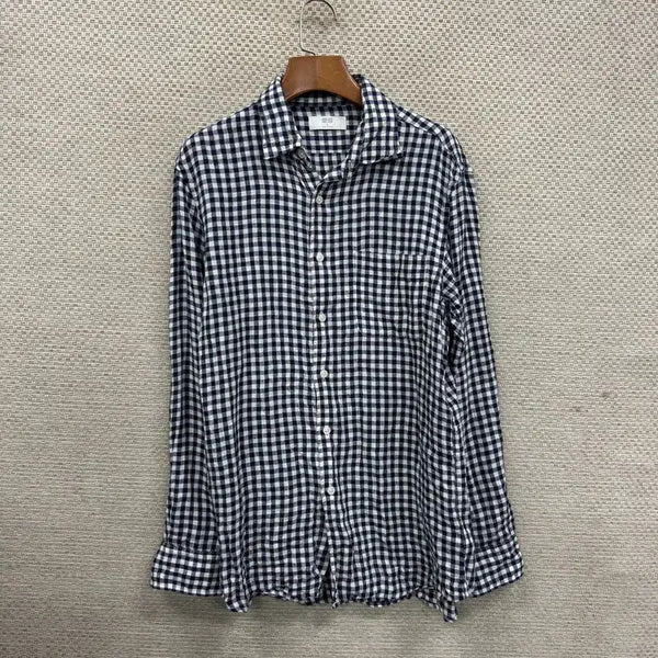 [BUNJANG] Uniqlo Linen Shirt M / 유니클로 린넨 셔츠 M D01255